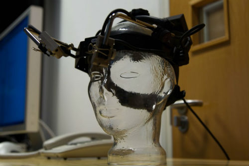 Glass head eye-tracker